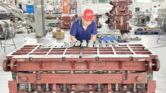 金型製造の様子